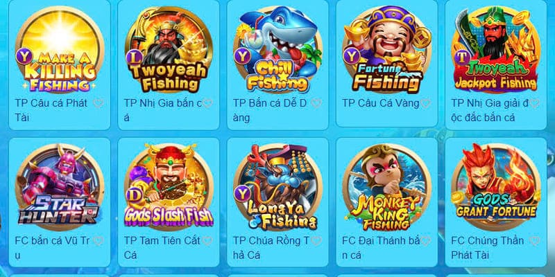 Hệ thống phòng chơi bắn cá hiện đại tại 789WIN